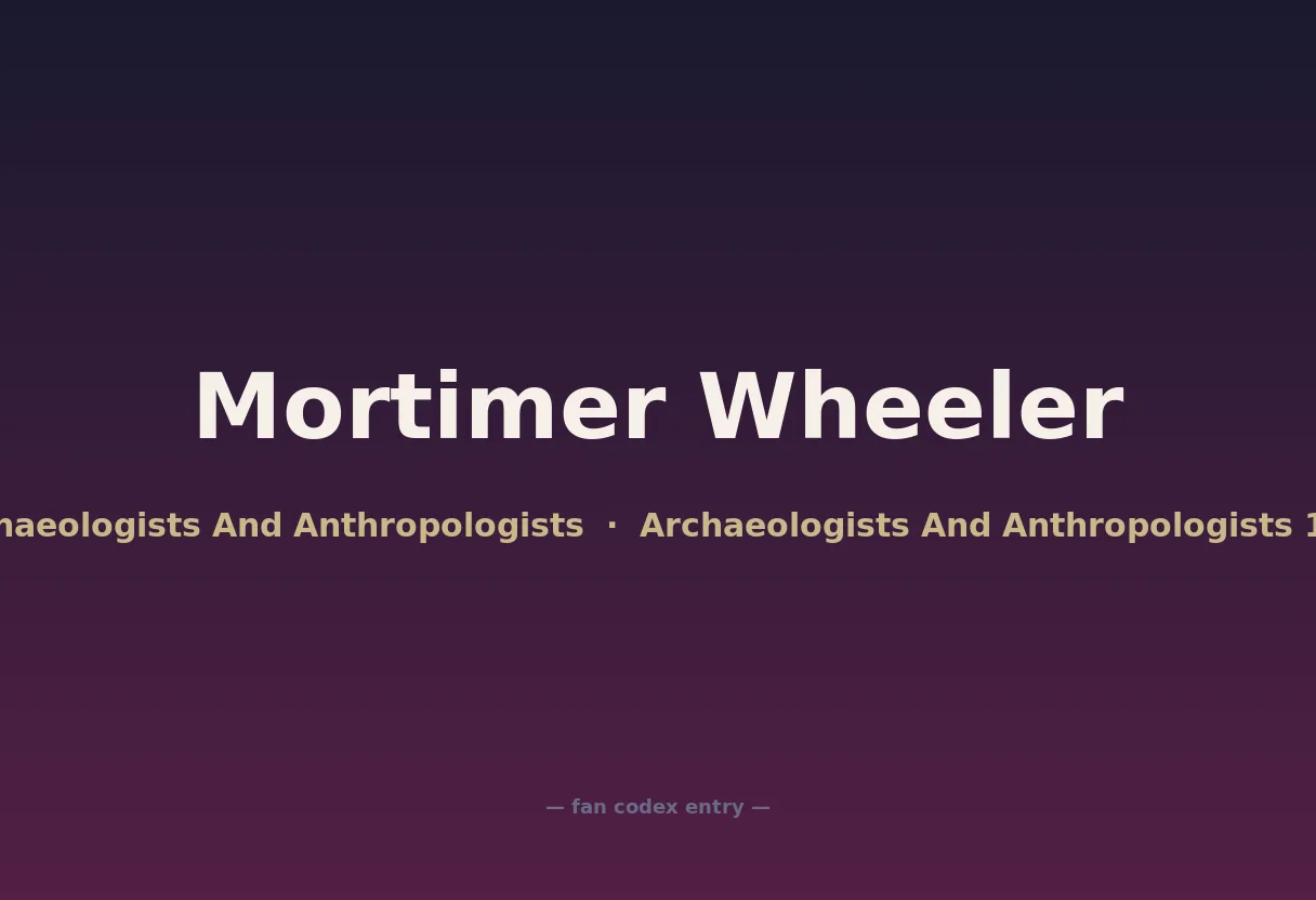 Mortimer Wheeler